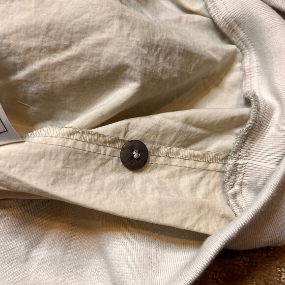 VTG Nike Golf 1/4 Button Jacket Mens XL Rare Y2K Tan Wind Resistant Top Layer - Picture 9 of 10